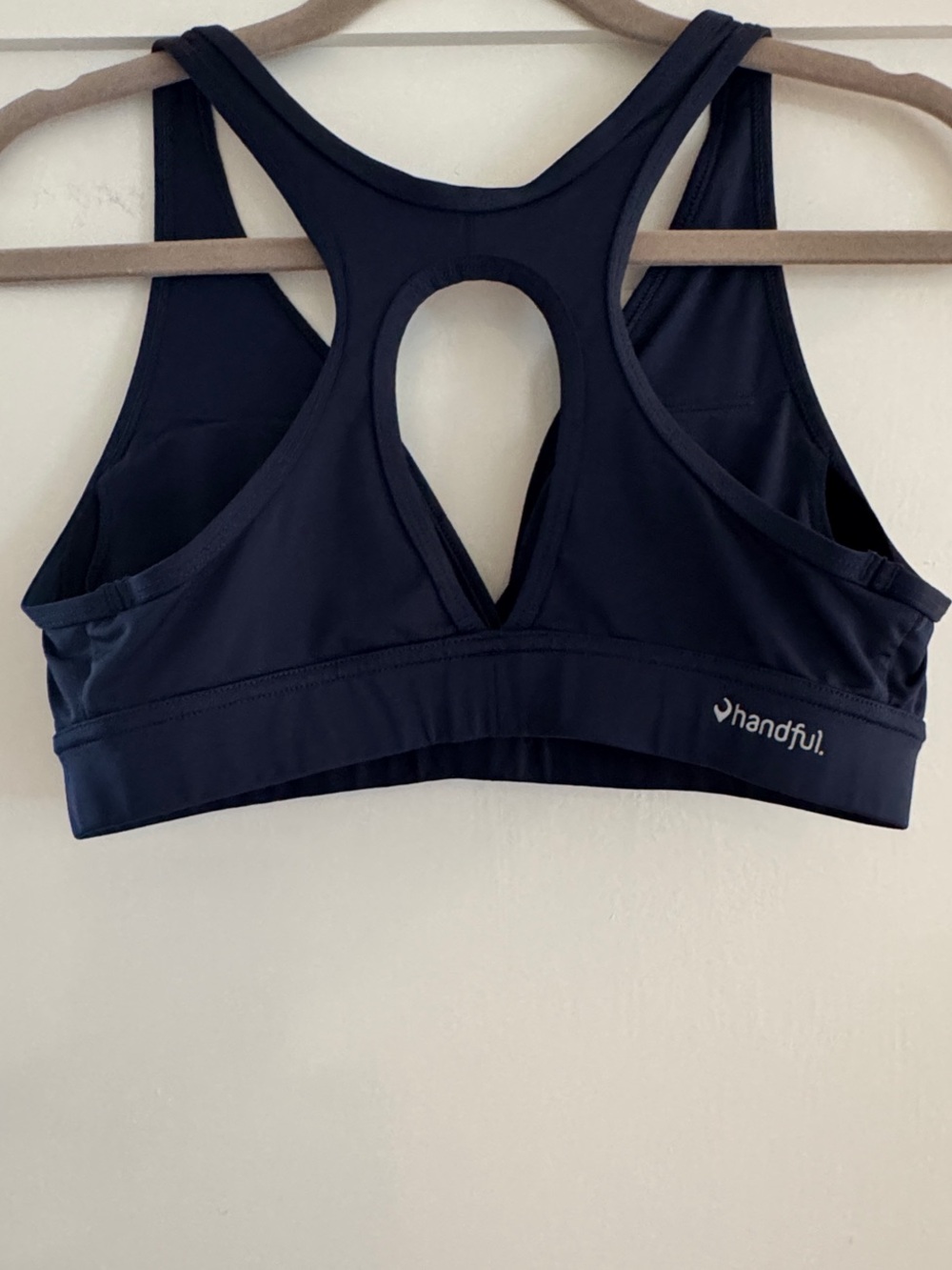 Handful FAV Sports Bra in Navy | Size Medium - Picture 4 of 6
